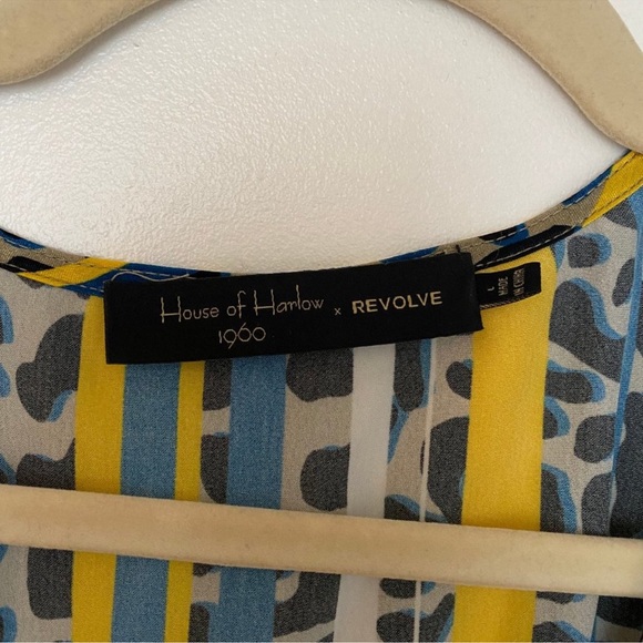 House of Harlow 1960 x Revolve Yandry Wrap Top L NWT - Picture 5 of 6